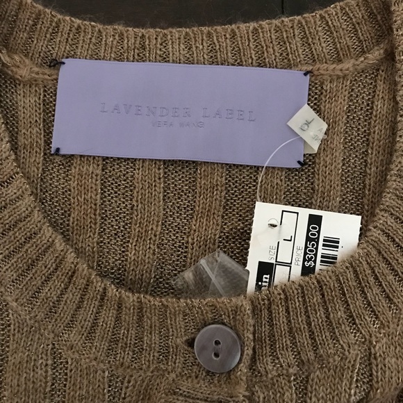 NWT Vera Wang Ribbed Cardigan - Picture 2 of 7